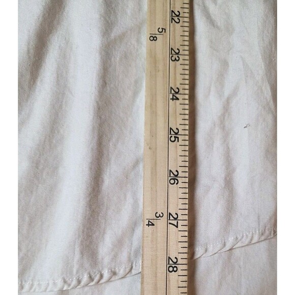 Jeans Wear Trent Men's XL Cream Color Long Sleeve  Button Up Shirt - Picture 8 of 9